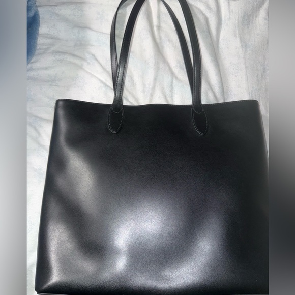 Kate Spade Black leather tote with wallet - Picture 2 of 7